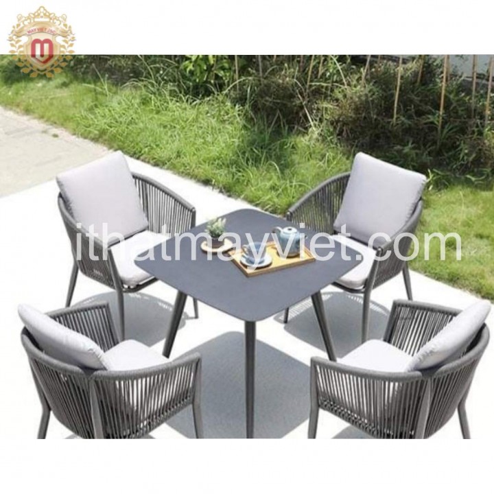 Bàn Ghế Mây Tre Cafe BGCF48